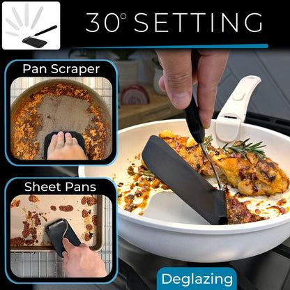 🎁 New Arrival 🔥 World’s First 7-Angle Cooking Spatula | Flat Griddle & Air Fryer Compatible