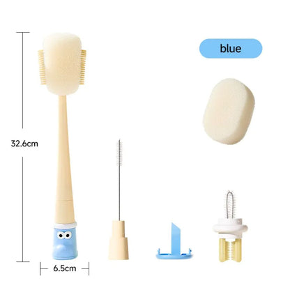 5-in-1 Bottle & Straw Cleaning Brush – Multifunctional Tool for Bottles, Cups, Straws