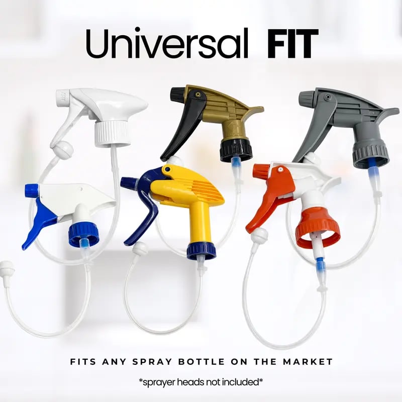 🔥Hot Sale 49% off🌟💦 3-Pack Universal Fit 360° Spray Bottle Adapter