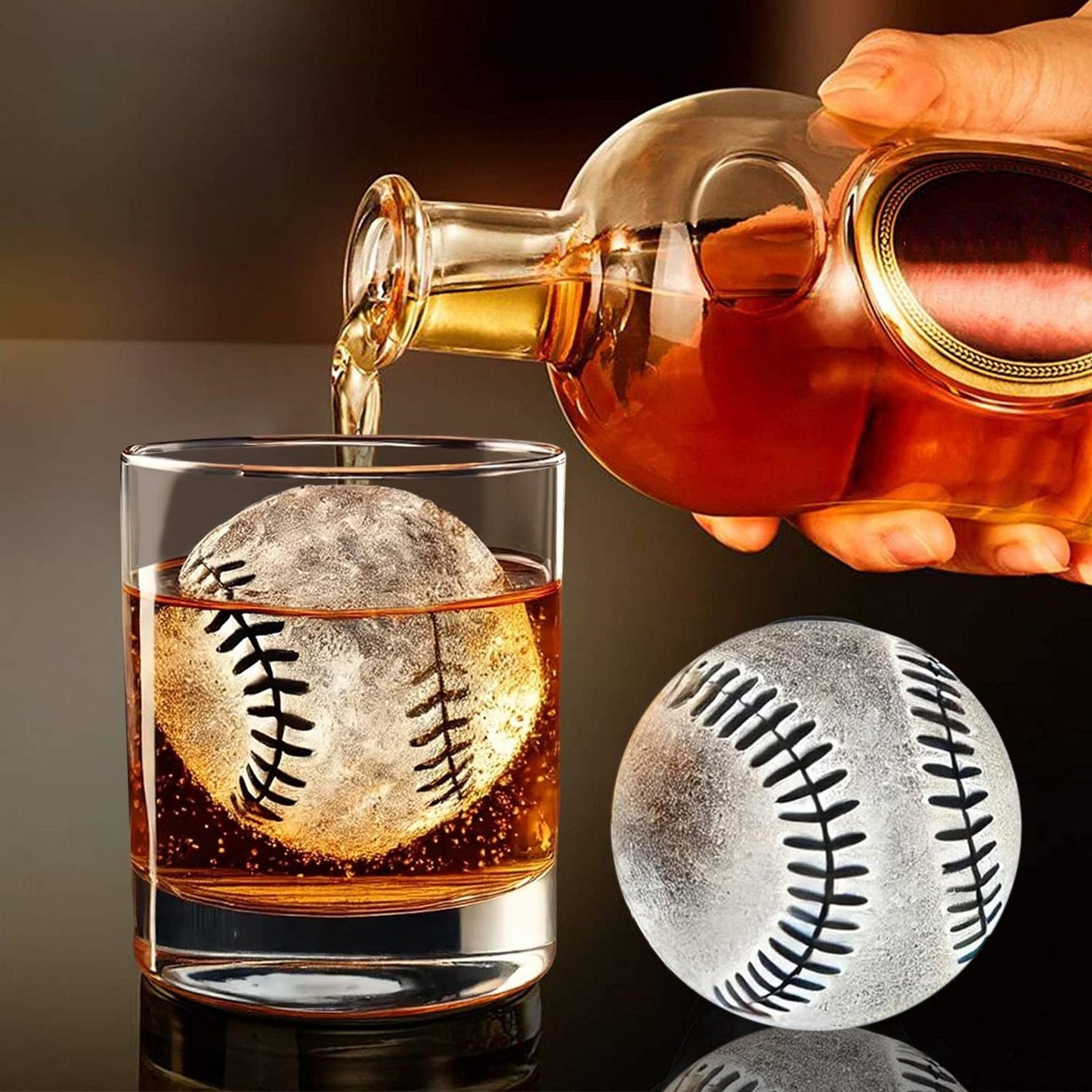 Baseball Ice Mold